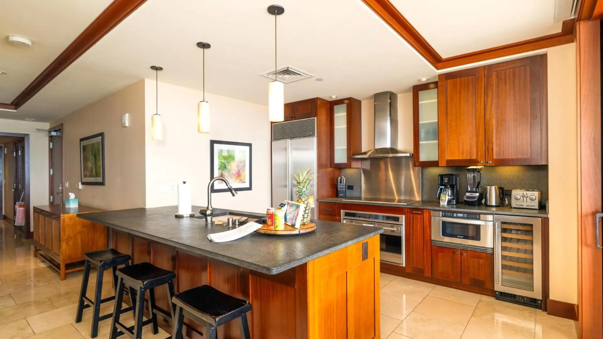 Kbm Resorts Free Car Beach Villas At Ko Olina Bvk-O-1604 Penthouse Ocean Views Kapolei