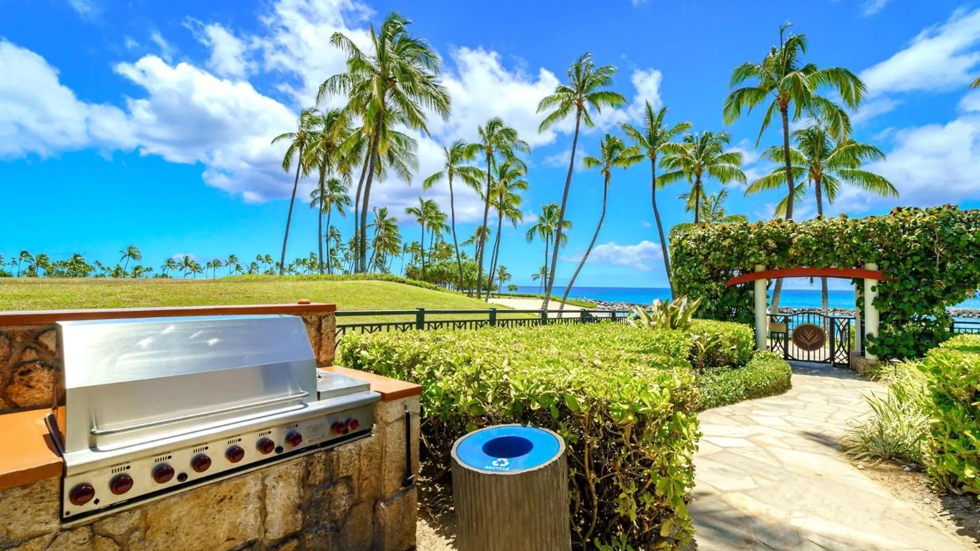 Kbm Resorts Free Car Beach Villas At Ko Olina Bvk-O-1604 Penthouse Ocean Views Kapolei Apartmán