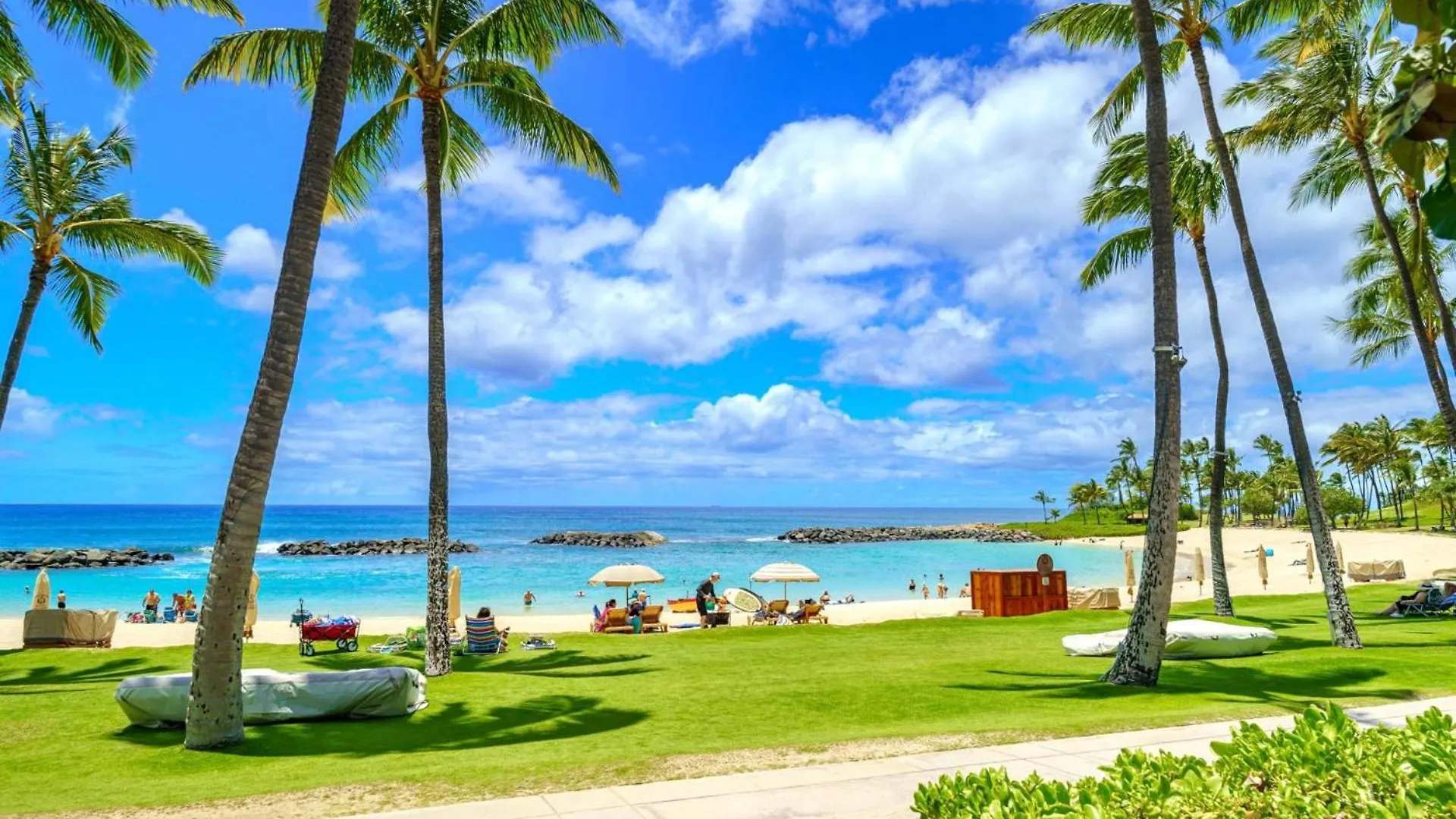 Kbm Resorts Free Car Beach Villas At Ko Olina Bvk-O-1604 Penthouse Ocean Views Kapolei Apartmán